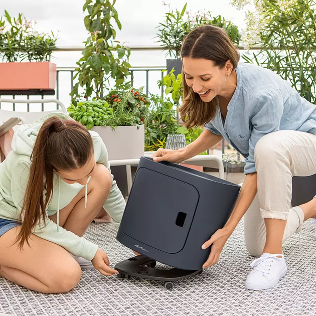 Модуль для зберігання Lechuza Pila Color Storage Блакитний - Фото 8 Модуль для зберігання Lechuza Pila Color Storage Блакитний - зображення 8