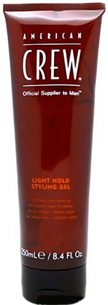 Гель American Crew Light Hold Styling Gel для слабкої фіксації волосся 250 мл (669316076057) - зображення 1