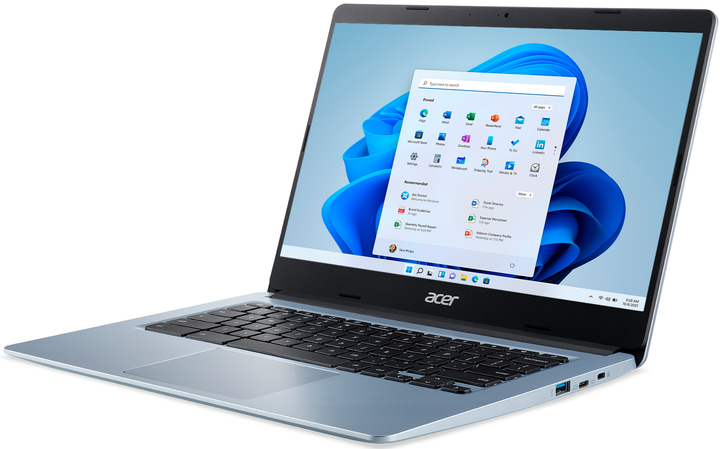 Ноутбук 14" Acer CB314-1H Intel Pentium N5030 RAM 8GB eMMC 64GB Windows 11 - изображение 3