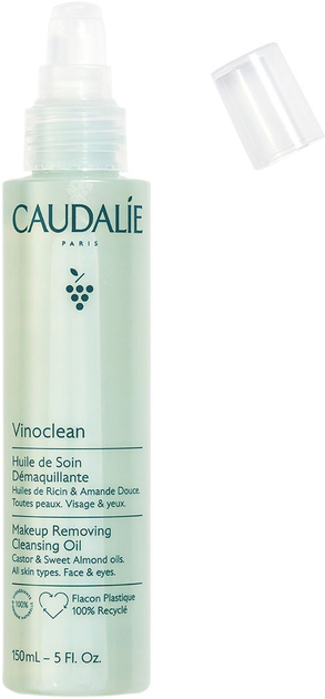 Olejek do demakijażu twarzy i oczu Caudalie Vinoclean Makeup Removing Cleansing Oil 150 ml (3522930003175) - obraz 1