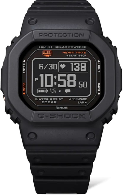 Мужские часы CASIO G-Shock DW-H5600-1ER + кабель - изображение 3