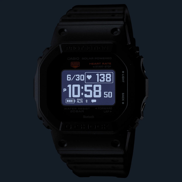 Мужские часы CASIO G-Shock DW-H5600-1ER + кабель - изображение 11