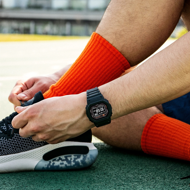 Мужские часы CASIO G-Shock DW-H5600-1ER + кабель - изображение 14