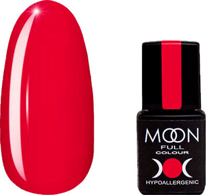 Гель-лак Moon Full color gel polish №140 темный красно-малиновый 8 мл ...