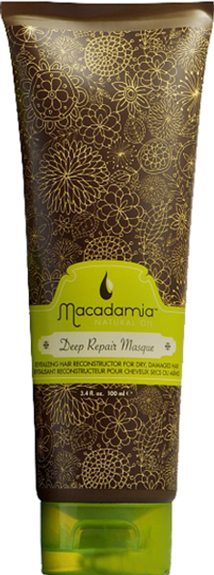 Intensywna maska regenerująca Macadamia Natural Oil z olejkiem arganowym i makadamia 100 ml (851325002282) - obraz 1