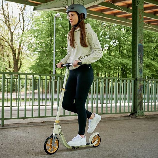 Hulajnoga dziecięca Hudora BigWheel 215 Beżowa (14127/00) - obraz 5