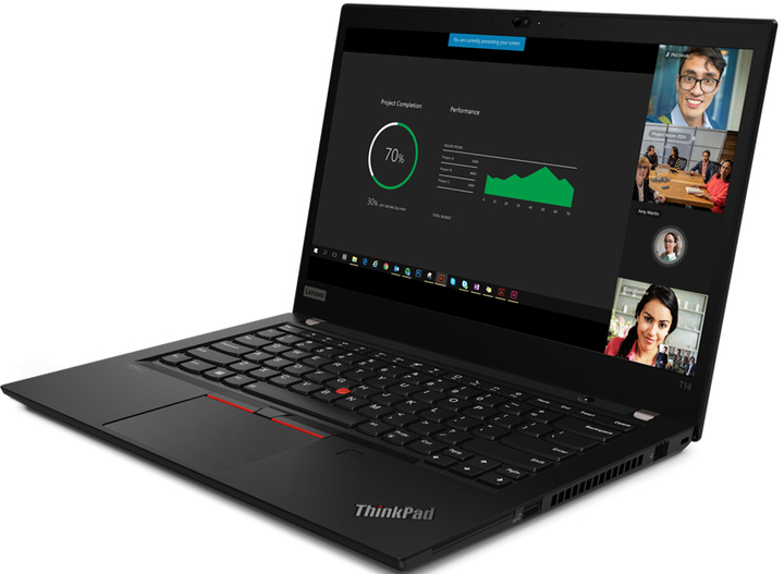 Ноутбук 14" Lenovo ThinkPad T14 G2 Intel Core i5-1145G7 RAM 32GB SSD 512GB 10час батарея Windows 10 - изображение 3
