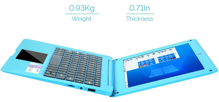 Ноутбук 10.1" G-Anica Intel Celeron N3350 RAM ‎3GB ‎SSD 32GB ‎Windows 10 Over Stоск g2 - изображение 5