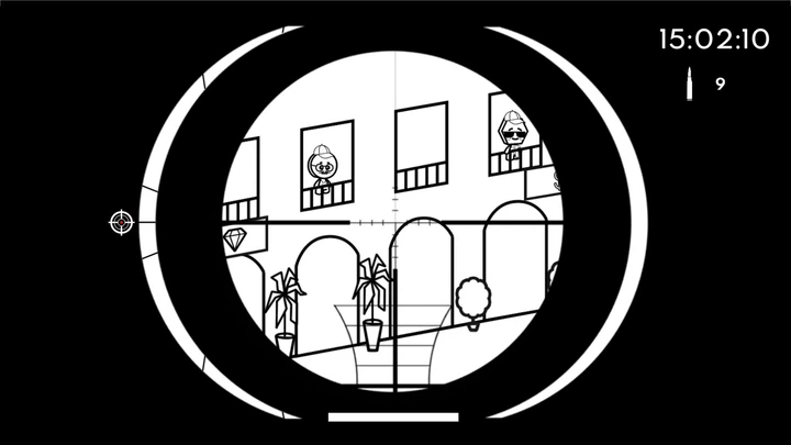 Ключ активации Geometric Sniper - Blood in Paris для Xbox One/Series S/X - изображение 11