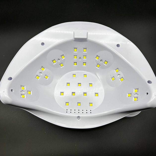 Лампа для маникюра на две руки SUN X Plus 72W LED/UV, белая - изображение 3