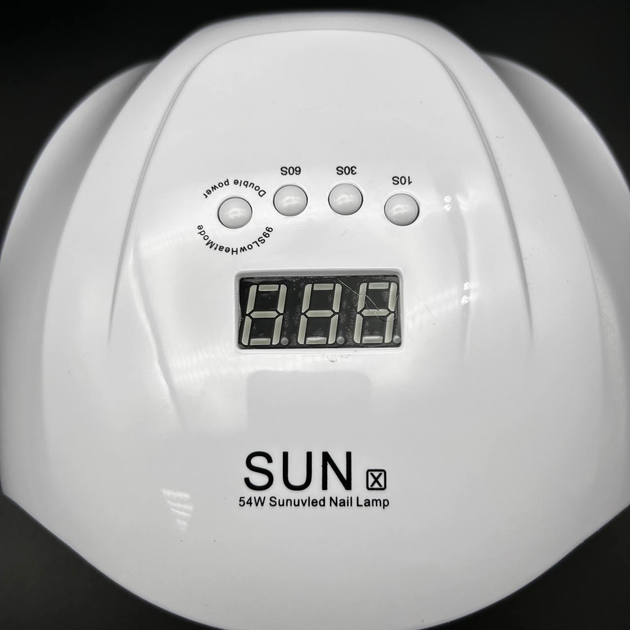 Лампа для манікюру SUN X 54W LED/UV біла - зображення 2