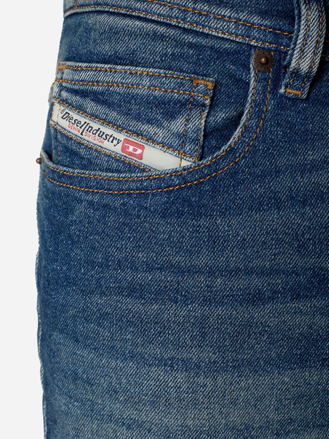 Джинси Slim fit чоловічі Diesel 1983 D-AMNY L.32 A0358409D8201 32 (9US) Сині (8051385949356) - зображення 4