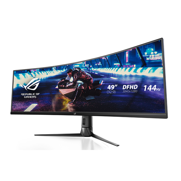 Монитор 49" VA Asus XG49VQ безрамочный/изогнутый экран Черный - изображение 3