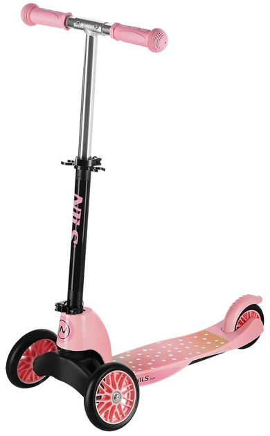 Hulajnoga Nils Extreme Fun HLB202 2 w 1 Pink (16-51-072) - obraz 2