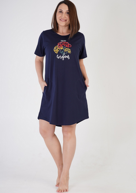 Туника Vienetta 4XL синий 211579 от продавца: Колибри – в интернет ...