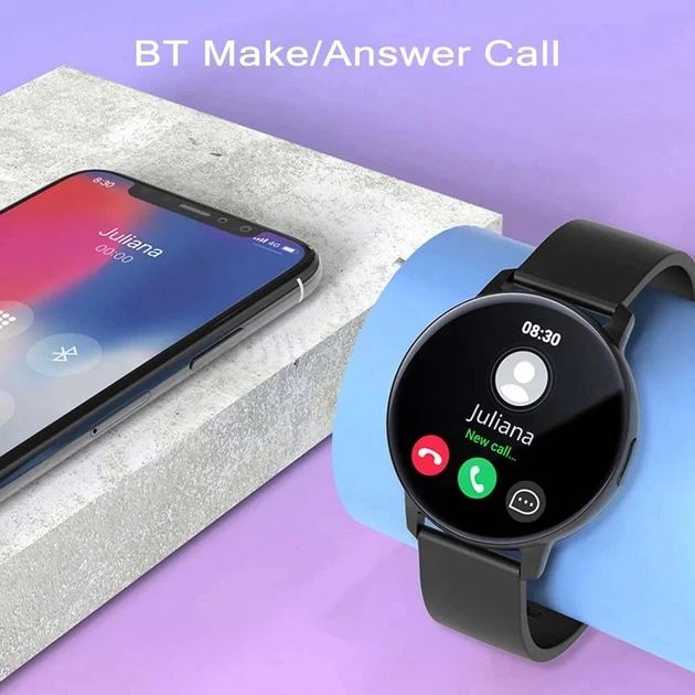 Смарт-годинник Lemfo HK89 Black (дзвінки, тонометр, пульсоксиметр) AMOLED екран - зображення 13