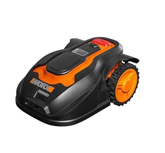Робот-газонокосилка WG754E Worx - Landroid M - 1, 28 В Макс. (800 м²) Б ...