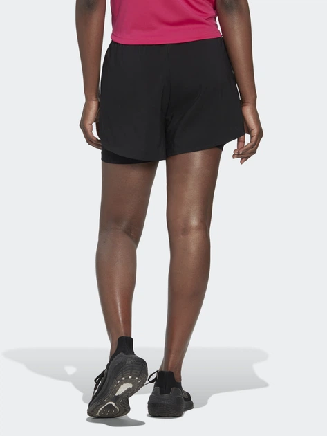 Спортивные шорты женские Adidas W Min 2In1 Sho HN1044 XS Черные (4065429171874) - изображение 2