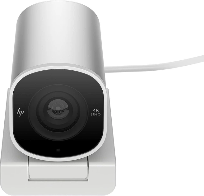 Вебкамера HP 695J6AA 960 Streaming, 4K, 30fps, auto focus, серебристый - изображение 4