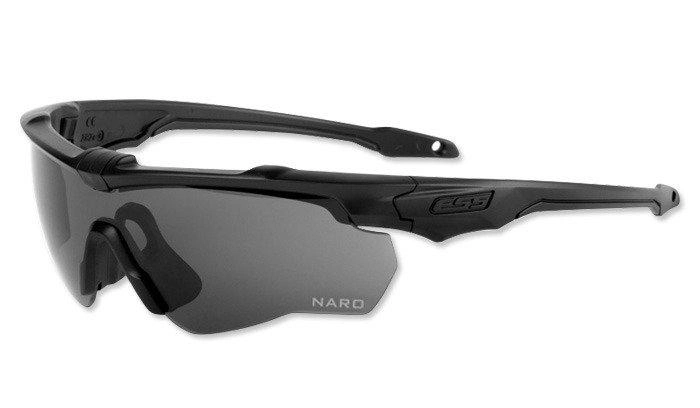 Баллистические, тактические очки ESS Crossblade NARO Unit Issue со сменными линзами:Прозрачная/Smoke Gray. Цвет оправы: Черный. - изображение 2
