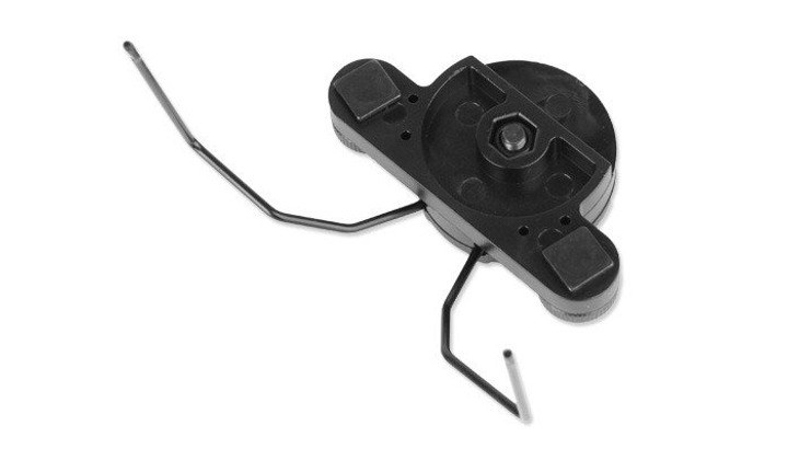 Комплект адаптеров для крепления наушников на направляющие "лыжи" шлема Earmor M12. - изображение 2