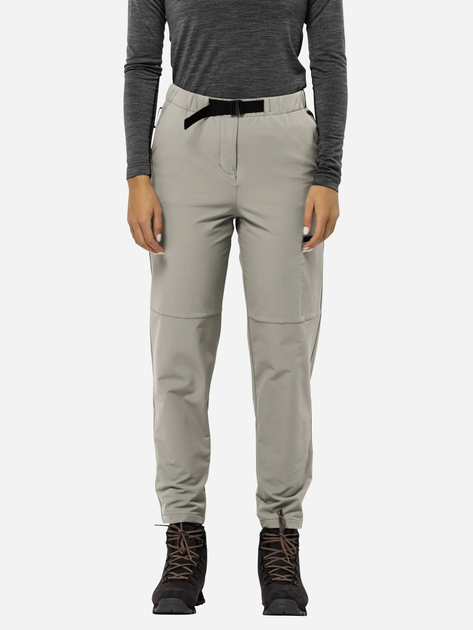 Акція на Штани жіночі Jack Wolfskin Wandermood Pants W 1508441-6260 34 Сірі від Rozetka