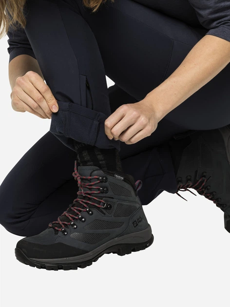 Брюки теплые женские Jack Wolfskin Stollberg Pants W 1507722-1010 38 Синие (4064993890761) - изображение 3