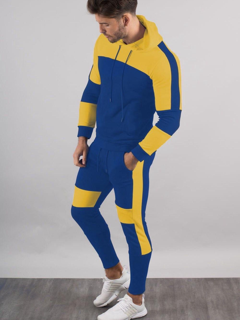 Спортивный костюм мужской Vizavi Патриотический 1512 M Желто-голубой ...