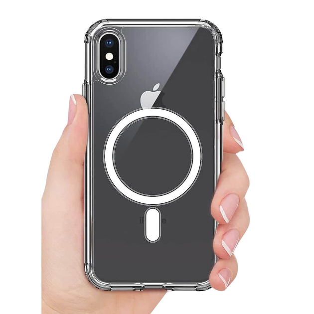 Прозрачный чехол MagSafe для iPhone X – фото, отзывы, характеристики в ...