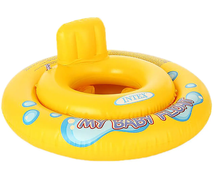 Надувной плотик с сидением и со спинкой Intex 59574 My Baby Float - изображение 2