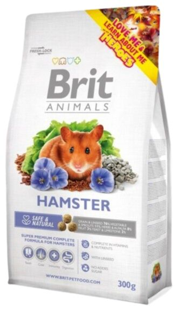 Корм для хом'яка Brit Animals Hamster Complete 300 g (8595602504879) - зображення 1