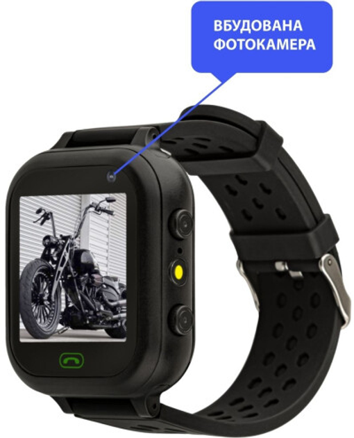 Детские смарт-часы AmiGo GO009 Black (996382) - изображение 2
