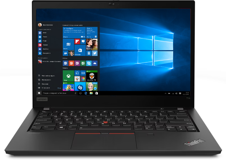 Laptop Lenovo ThinkPad T14 G2 (20W1S41806) Czarny - obraz 1