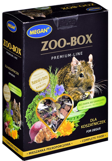 Pokarm dla koszatniczek Megan Zoobox Koszatniczka 420 g (5908241612042) - obraz 2