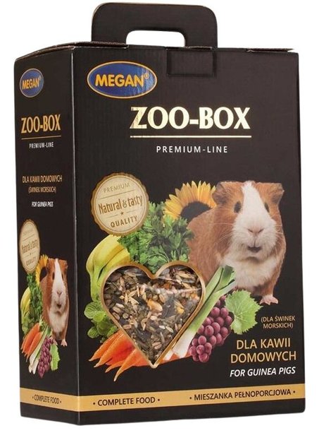 Корм для морських свинок Megan Zoobox Świnka 4x550 g (5908241612165) - зображення 1