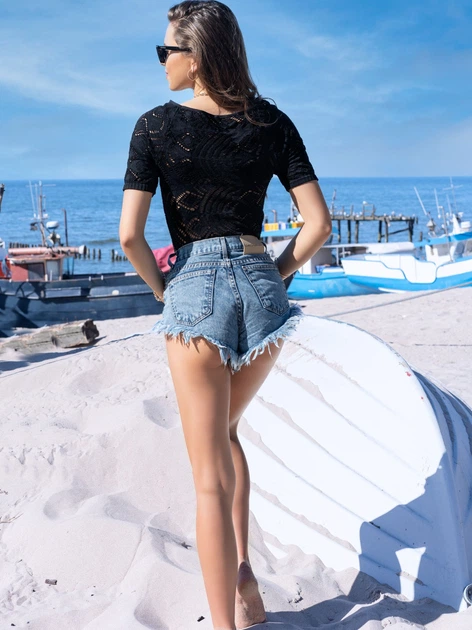 Top damski Merribel Ozeana L-XL Czarny (5907621622114) - obraz 2