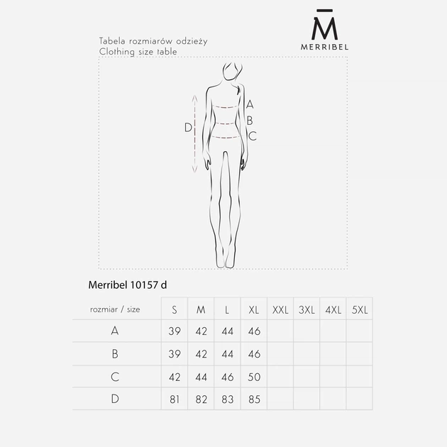 Sukienka damska Merribel 10157D L Czarna (5903050362584) - obraz 5