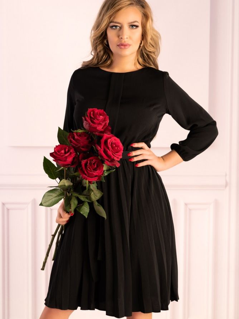 Плаття жіноче Merribel Messina S Чорне (5907621606480) - зображення 1