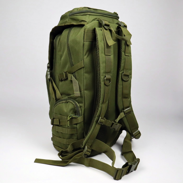 Рюкзак тактический Tactical 0999 Modular 45 л Olive - изображение 2