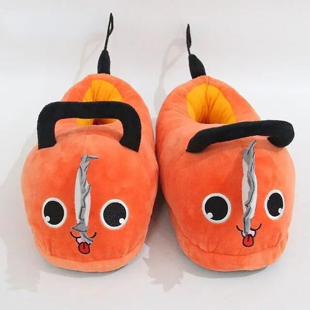 Тапочки кигуруми игрушки Kigurumi Аниме Pochita Почита Детские Домашние ...
