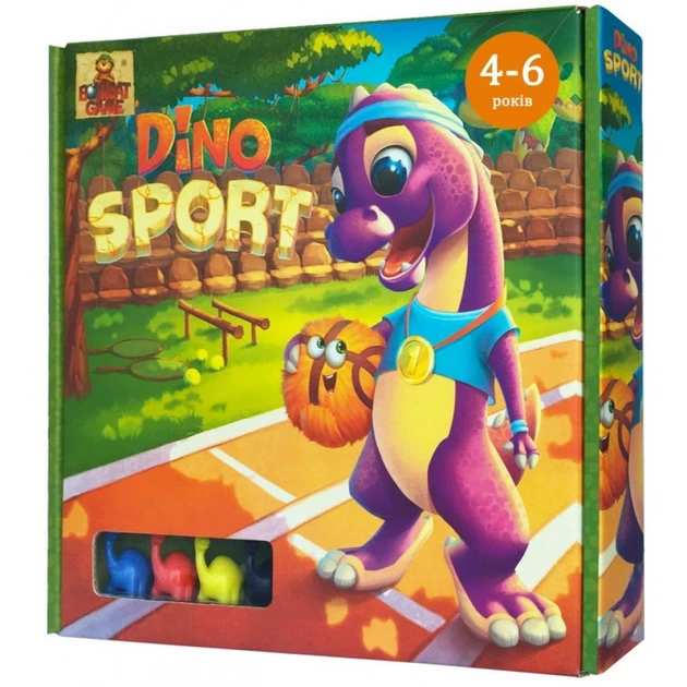 Настільна гра BombatGame Dino SPORT) (4820172800231) - Фото 1 Настільна гра BombatGame Dino SPORT) (4820172800231) - зображення 1