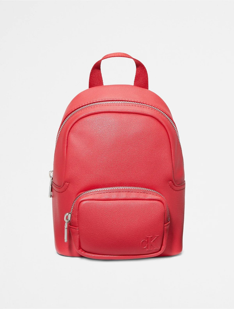 Calvin klein backpack on sale red