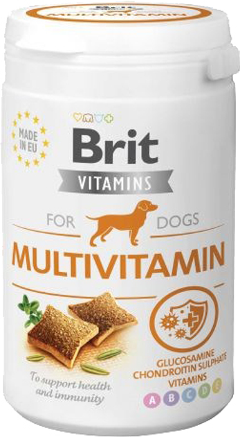 Вітамінна харчова добавка для собак BRIT Multivitamin 150 г (8595602562527) - зображення 1