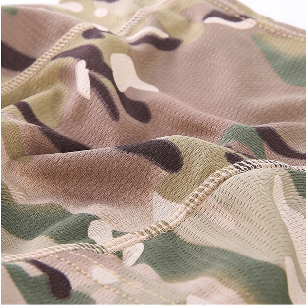Балаклава тактична тонка Artmaster Army Camo Bandana MTC Хакі - зображення 4