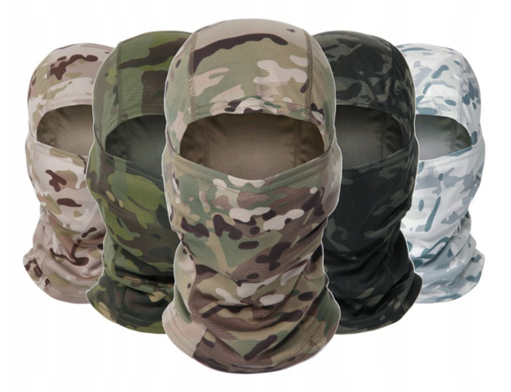 Балаклава тактична тонка Artmaster Army Camo Bandana MTC Хакі - зображення 6