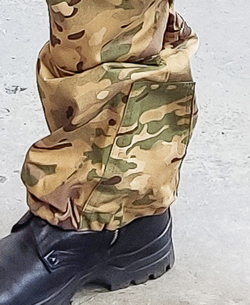 Штаны тактические полевые военная форма хлопок 100% камуфляж multicam MTP 44-46, зріст 5/6 - изображение 2