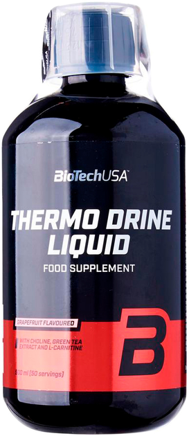 Spalacz tłuszczu Biotech THERMO DRINE LIQUID 500ml grejpfrut (4018209101011) - obraz 1