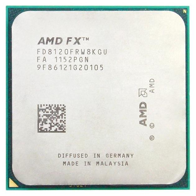 Процесор AMD FX 8120 (FD8120FRW8KGU) (sAM3+, 8T, Tray) Б/в – фото ...
