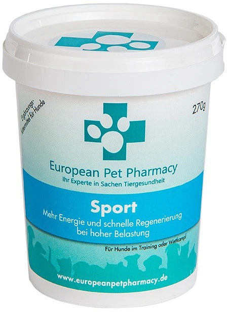 Suplement diety z aminokwasami dla psów EUROPEAN PET PHARMACY Sport 270 g (7350039351592) - obraz 3
