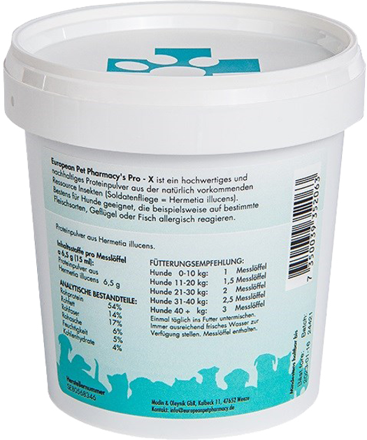 Suplement diety proteinowy dla psów EUROPEAN PET PHARMACY Pro X 300g (7350039352063) - obraz 2